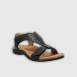 Lara | Leren sandalen met verstelbare sluiting en anatomisch voetbed