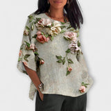 Amelia - Top met Bloemenprint