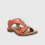 Lara | Leren sandalen met verstelbare sluiting en anatomisch voetbed