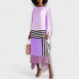 Elenora - Losvallende geometrische kaftan