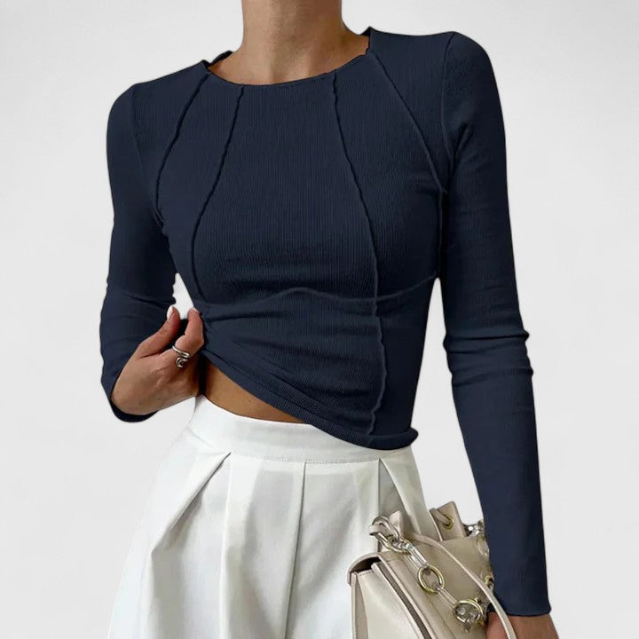Rozminda - Comfortabele Lange Mouwen Shirt