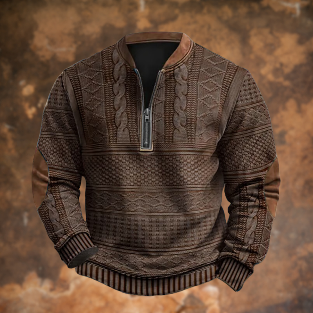 Rafael - Sweatshirt met rits
