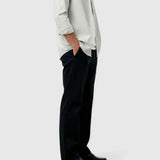 Chino's voor Mannen in Marineblauw – Loose Fit