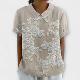 Emma - Blouse met Vintage-Print