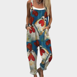 Comfortabele Bedrukte Jumpsuit