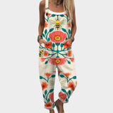 Comfortabele Bedrukte Jumpsuit
