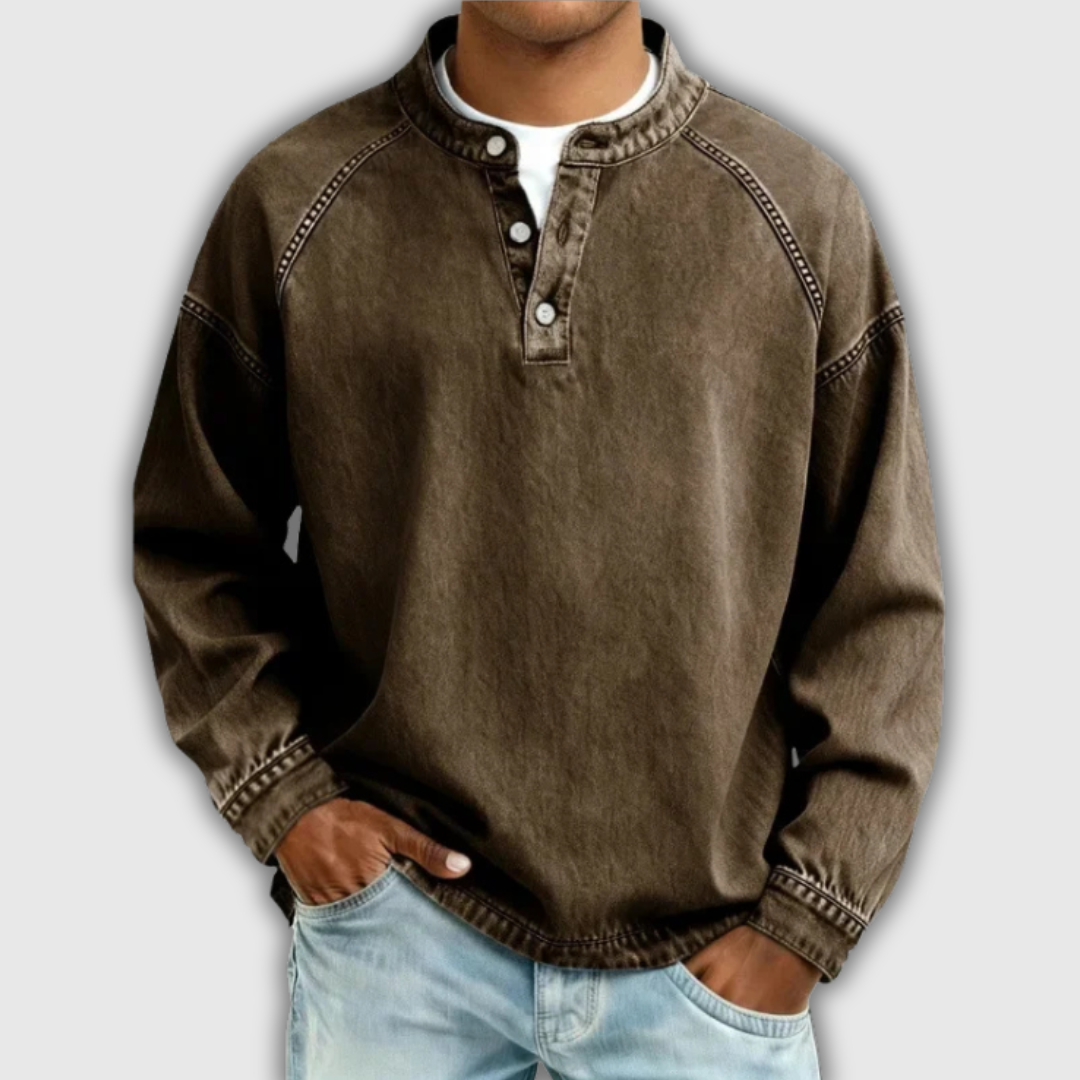 Willem | Vintage Henley Shirt