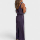 Angela - Donatila V-hals Jumpsuit met Borduursel en Open Benen