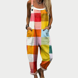 Comfortabele Gedrukte Jumpsuit