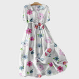 Jurk met Lente Bloemen