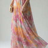 Isel | Soft Wrap Maxi Jurk
