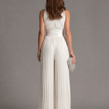 Aitana™ | Elegante Halter Jumpsuit met Wijde Pijpen