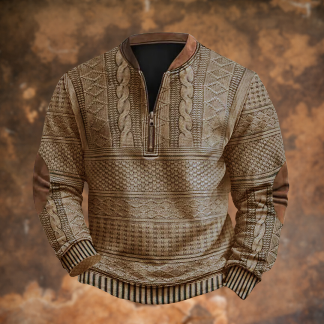 Rafael - Sweatshirt met rits
