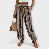 Scarlett - Broek met etnische grafiek