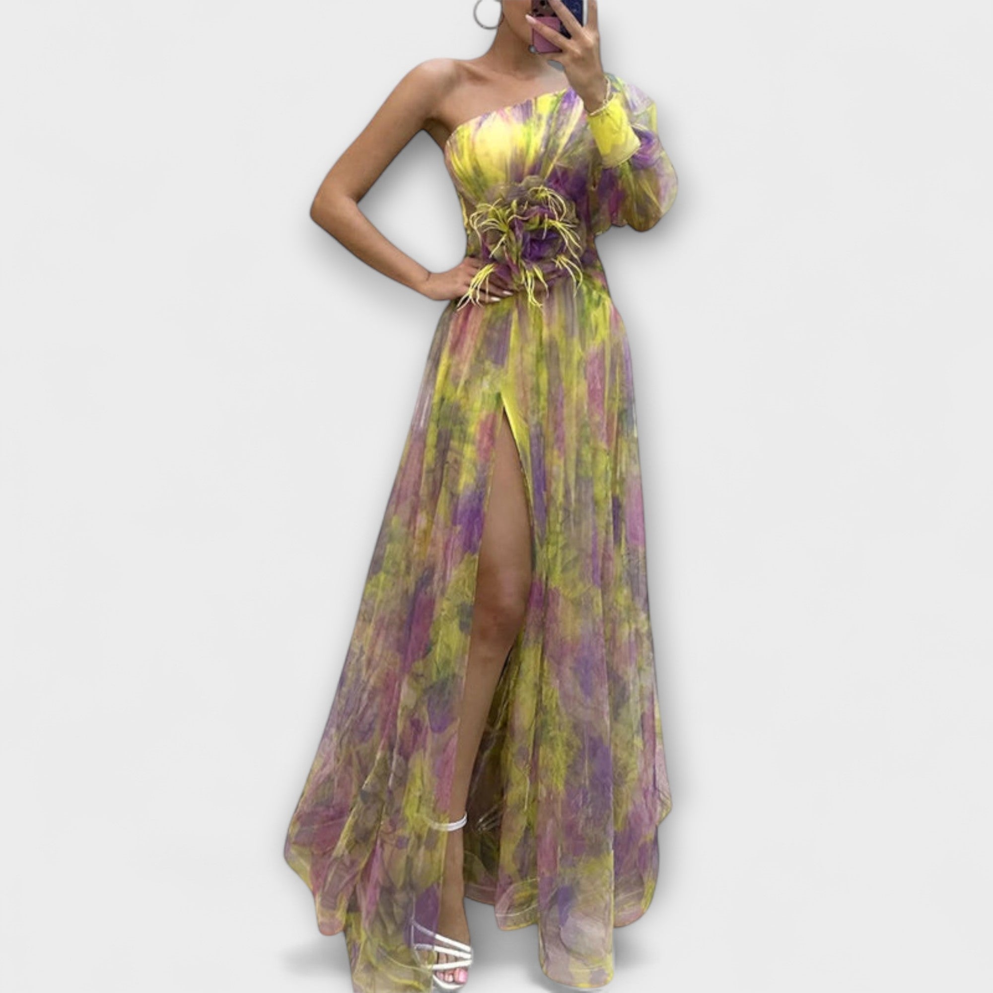 Minna – Asymmetrische Amelie-Maxijurk