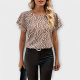 Emily - All-over bedrukte Blouse