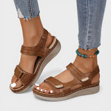Benita | Orthopedische wedge-sandaal