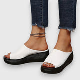 Amelie – Hielsandalen van Synthetisch Leer