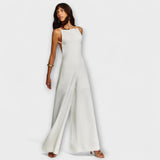 Ylva - Stralende Halter-Jumpsuit