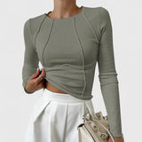 Rozminda - Comfortabele Lange Mouwen Shirt