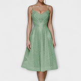 Elli - Dames Luxe Jurk met Borduursels
