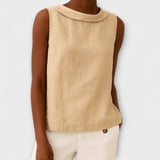 Brianna - Elegante Mouwloze Top
