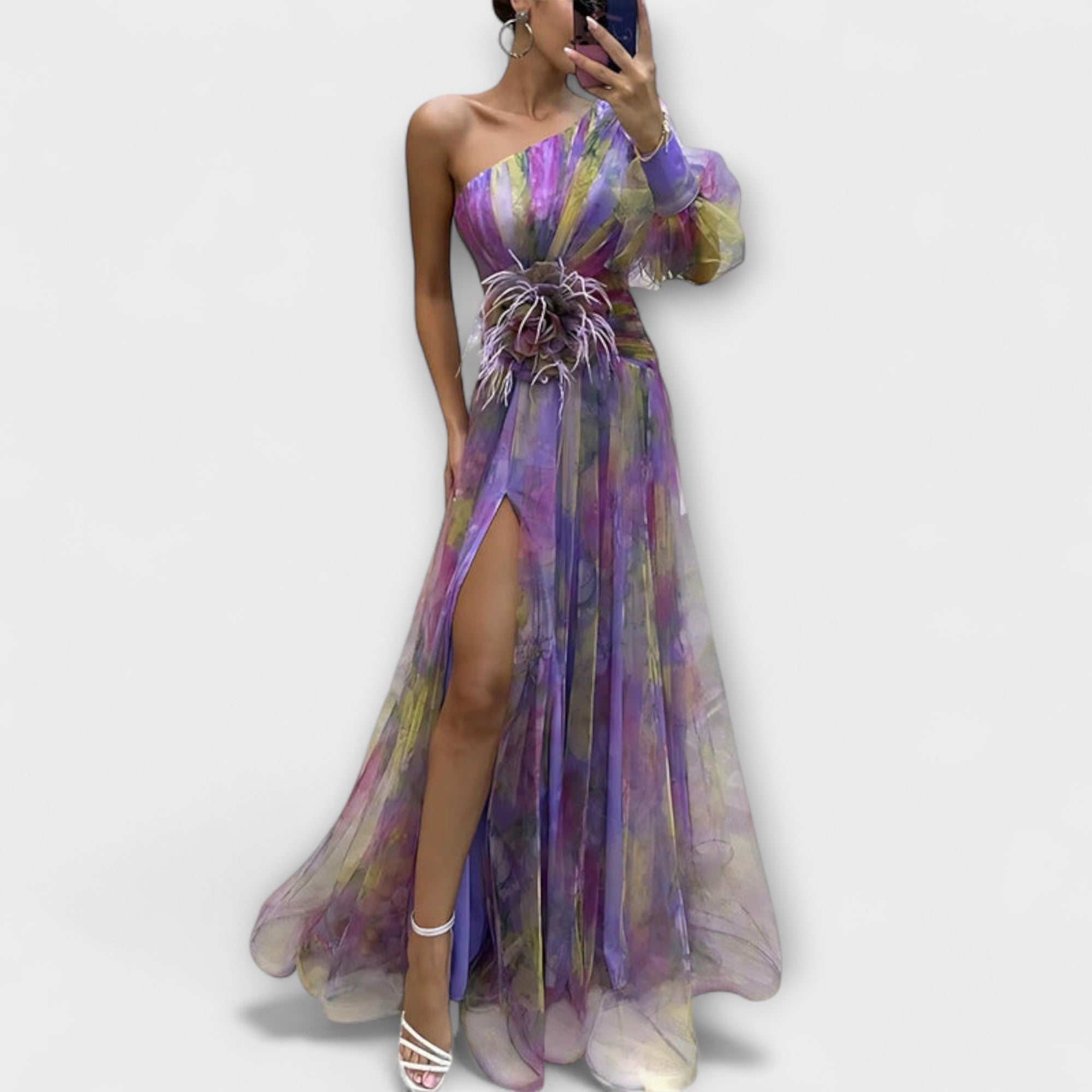 Minna – Asymmetrische Amelie-Maxijurk