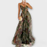 Annai Mesh Maxikleed - Elegant en Figuuraccentuerend