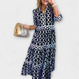 Sofia - Midi-jurk met kettingdetails