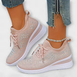 Giselle – Schitterende Orthopedische Sneakers met Strass