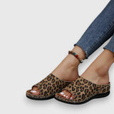 Tina – Luipaard Sandalen