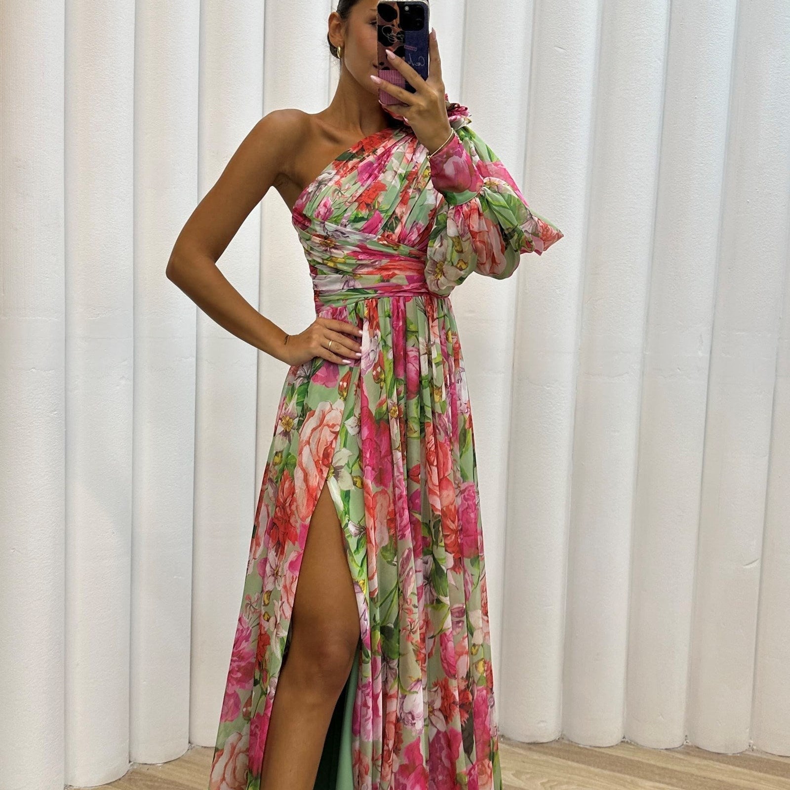 Whitney - Elegante en Vloeiende Jurk