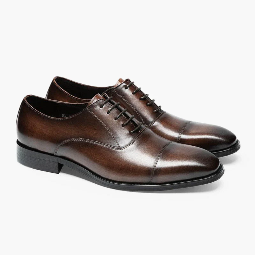 Leren Stadsschoenen