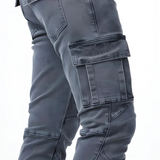 Cargo Stretch Broek Marine