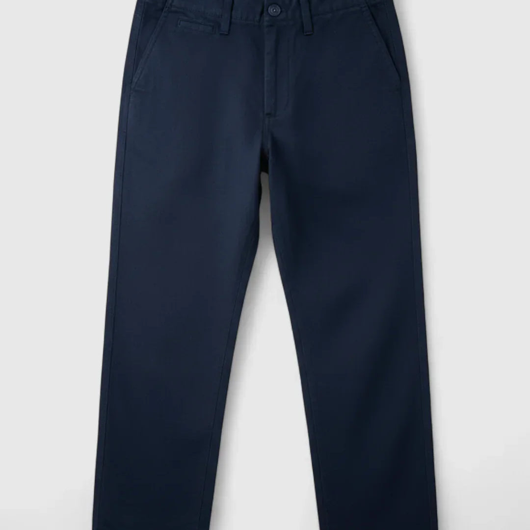 Chino's voor Mannen in Marineblauw – Loose Fit