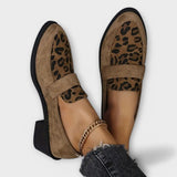 Karla - Elegante Dameschoenen met Luipaardpatroon