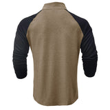 Katoenen shirt met opstaande kraag