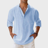Raphaël | Henley Shirt Lange Mouwen