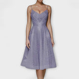Elli - Dames Luxe Jurk met Borduursels