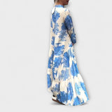 Nerina - Elegante Bloemen-Maxijurk
