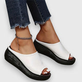 Amelie – Hielsandalen van Synthetisch Leer