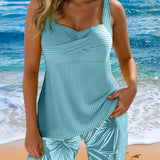 Famke | Tankini met Bloemenprint Short