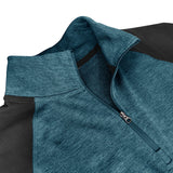Katoenen shirt met opstaande kraag