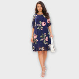 Melin - Elegante Chiffonjurk