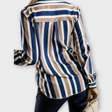Emily - casual en rustige gestreepte blouse