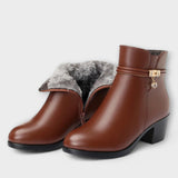 Frederika - Elegante Winterlaarzen met Rits