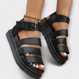 Renee – Sandalen met meerdere banden en gespsluiting