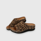 Tina – Luipaard Sandalen