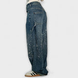 Fable - Shine Denim Jeans in Balloon Carpenter Stijl
