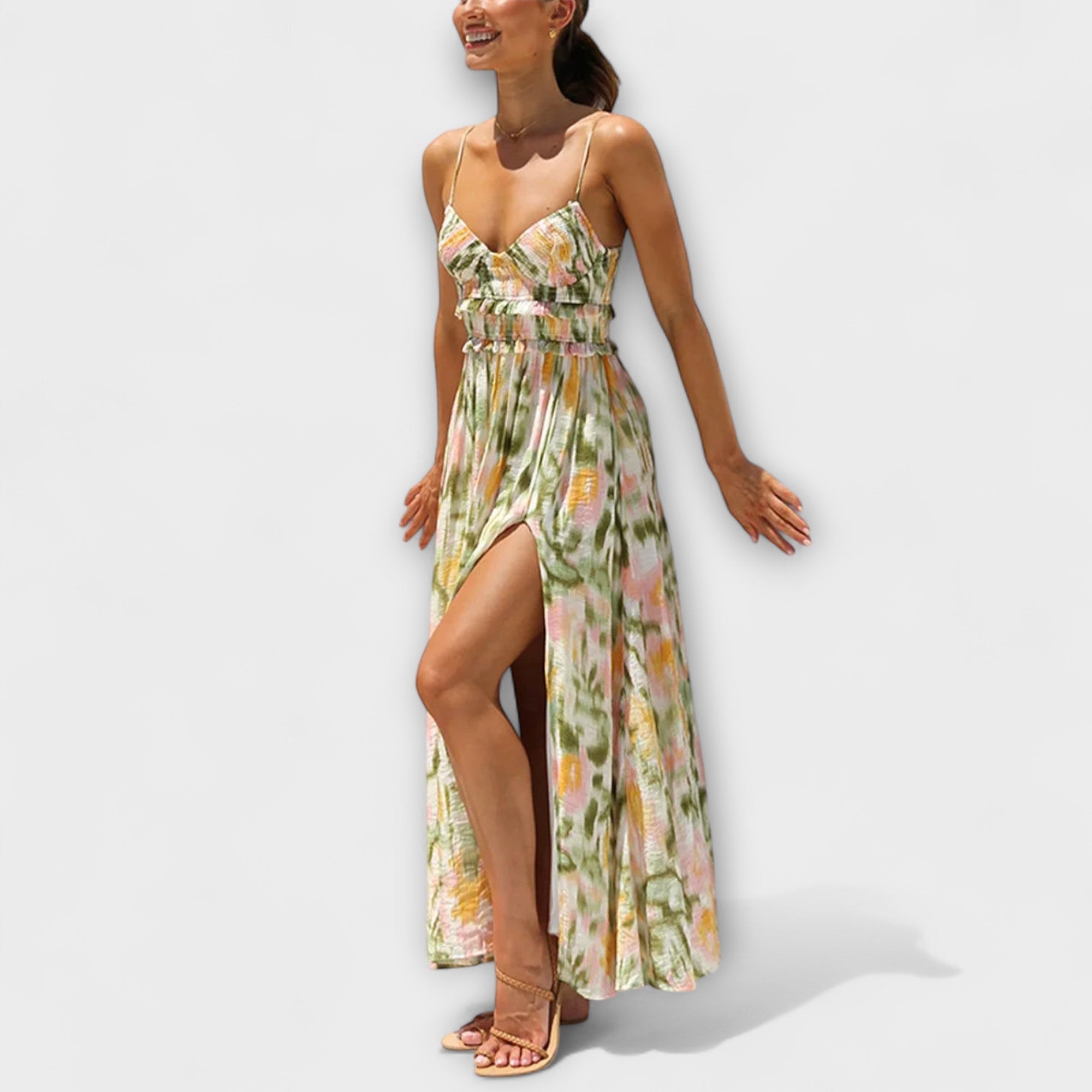 Annalise - Walk Bedrukt Kleid